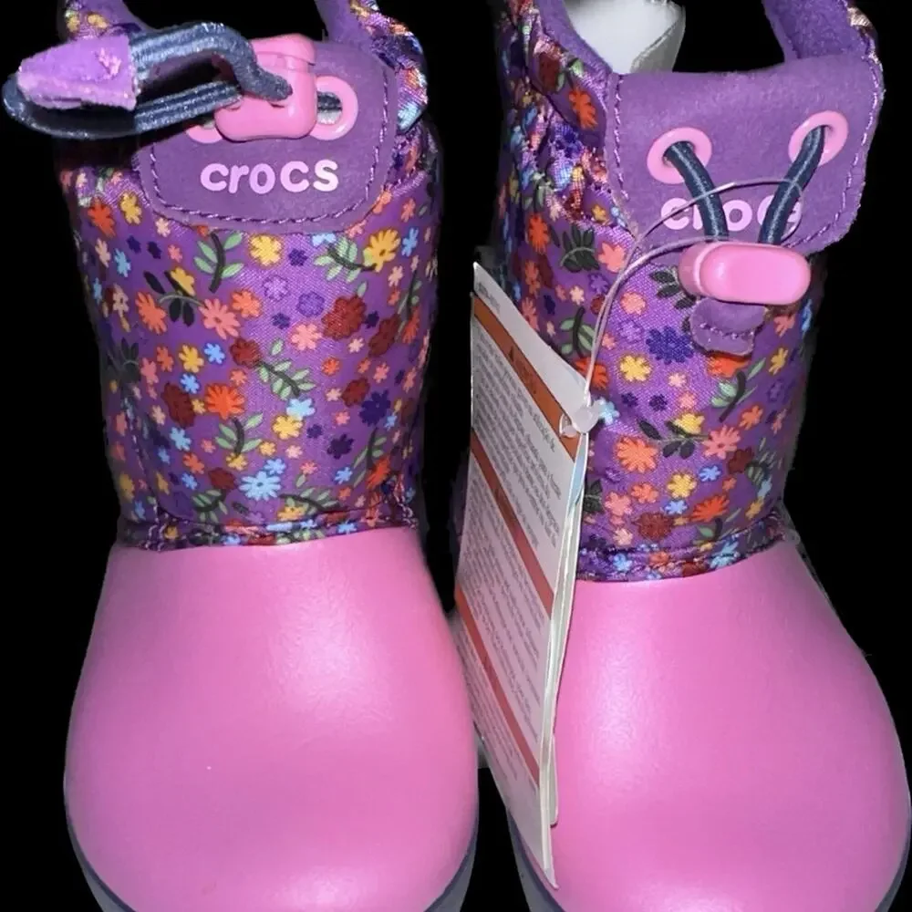 Crocs Kids' Crocband LodgePoint Pull-On Boot